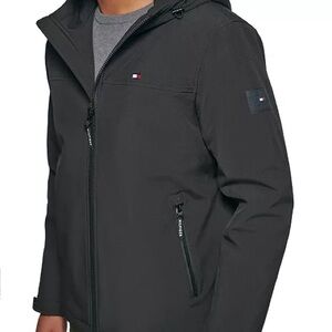 Men’s Tommy Hilfiger Wind & Water-Resistant Sherpa Lined Coat